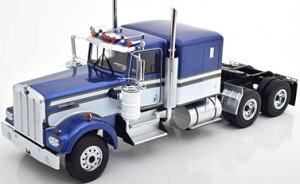 �~�j�J�[�@1/18�@ROAD-KINGS�@Kenworth W900�@�g���[���[�g���b�N�@1989�@�u���[���^/���F�y�\�񏤕i�z