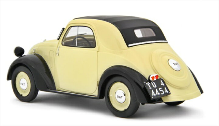 楽天市場】ミニカー 1/18 1948 フィアット500 A トッポリーノ ベージュ 