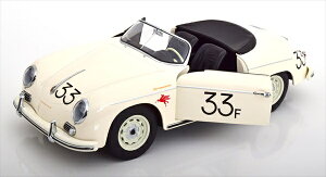 ミニカー 1/12 1955 ポルシェ 356 スピードスター 白色 #33【限定予約商品】