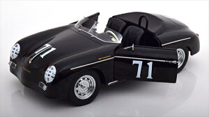 ミニカー 1/12 1955 ポルシェ 356 スピードスター 黒色 #71【限定予約商品】