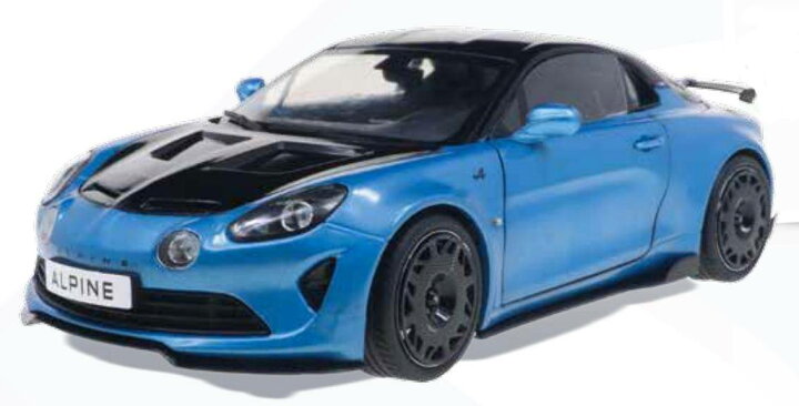 楽天市場】ミニカー 1/18 ルノー アルピーヌ 青/黒 RENAULT ALPINE 