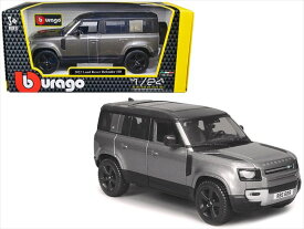 ミニカー　1/24　ブラゴ　2022　ランドローバー ディフェンダー　110　シルバー色　レンジローバー　ランドローバー ディフェンダー　2022 Land Rover Defender 110【予約商品】