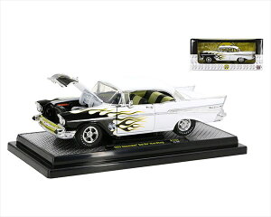 ~jJ[@1/24@M2@1957@V{[ExGA@[ACYdl@F/tA@1957 Chevrolet Bel Air Hardtop Mooneyesy\񏤕iz