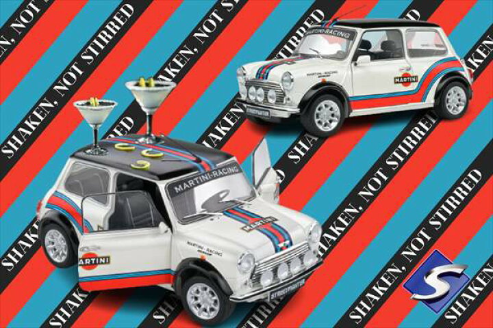 楽天市場】ミニカー 1/18 ミニクーパー マルティニレーシング ラリー 