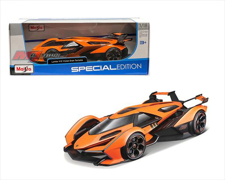 楽天市場】ミニカー ランボルギーニ v12 ビジョングランツーリスモ 1 