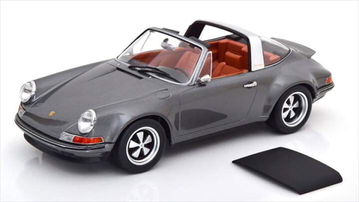 楽天市場】ミニカー 1/18 シンガー ポルシェ タルガ 911 (930） グレー 