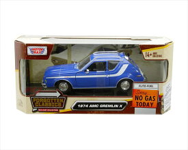ミニカー　1/24　AMC　グレムリン　青色　限定品　1974 AMC Gremlin X【予約商品】