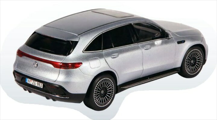 楽天市場】ミニカー 1/18 メルセデスベンツ EQC 銀 1/18 NZG MERCEDES 