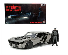 ミニカー　1/24　コンベンション限定モデル　2022　THE BATMAN-ザ・バットマン　バットモービル　フィギュア付　クロームエディション【特別限定予約商品】