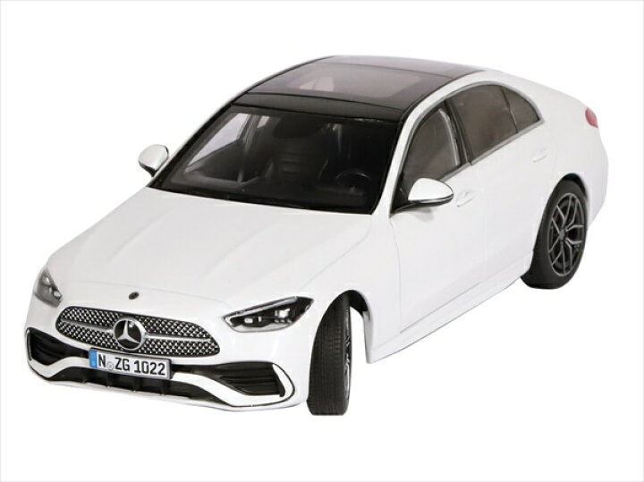 楽天市場】ミニカー メルセデスベンツ 2022 Cクラス 白 1/18 MERCEDES 