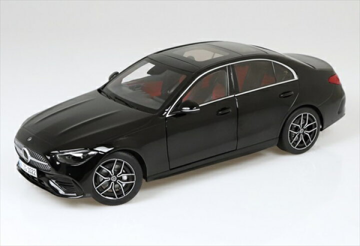 楽天市場】ミニカー メルセデスベンツ 2022 Cクラス 黒 1/18 MERCEDES 
