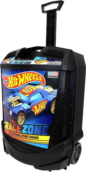 楽天市場】HotWheels ミニカー キャリングケース 100台収納可能 
