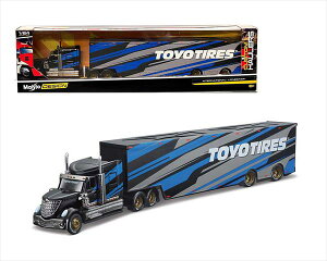 ~jJ[@1/64@g[[gbN@@g[[^C@maisto@ Design Custom Hauler International Lone Star Toyo Tiresy\񏤕iz