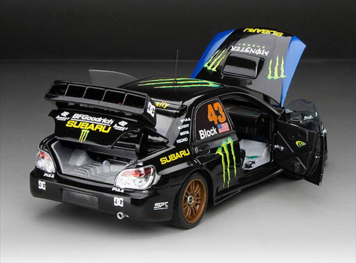 楽天市場】ミニカー 1/18 2008 スバル インプレッサ WRC06 ケン 
