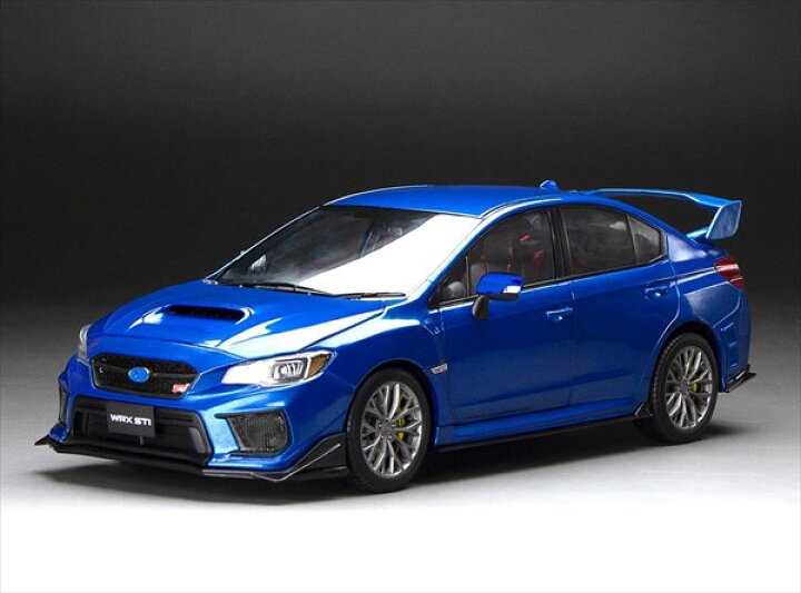 楽天市場】ミニカー 1/18 2018 スバル WRX Sti 青 Subaru WRX Sti 2018 
