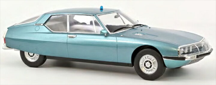 楽天市場】ミニカー 1/12 巨大 1970 シトロエン SM パトカー ブルー色 