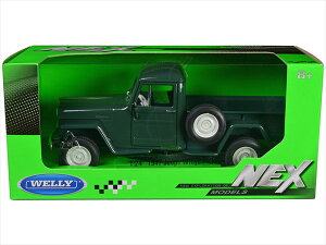 �~�j�J�[�@1/24�@1947�@�W�[�v�@�E�B���X�@�g���b�N�@�ΐF�@ 1947 Jeep Willys Pickup �@�\�񏤕i