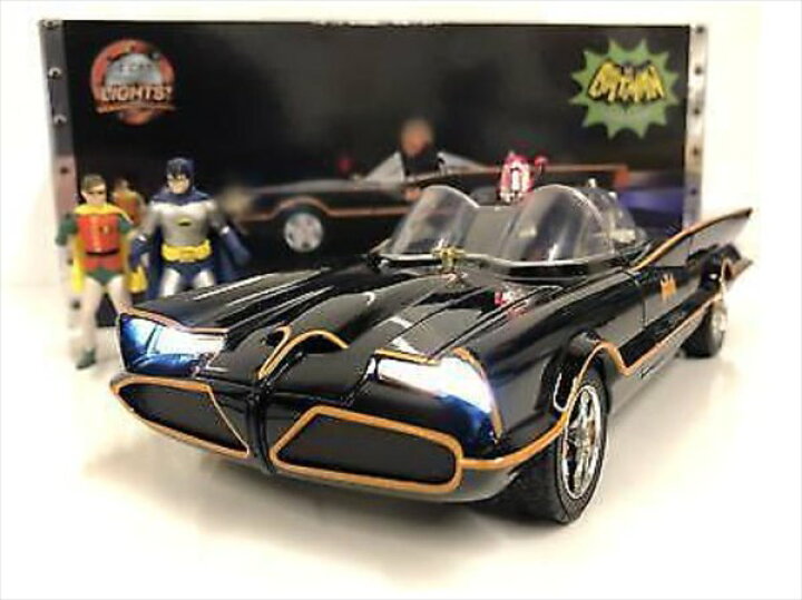 楽天市場】ミニカー 1/18 JadaTOYS/特別豪華モデル 1966年 バットマン 