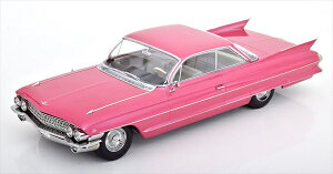 ミニカー 1/18 KKS 1962 キャデラック デビル ピンク色   Cadillac Series 62 Coupe DeVille 1961【予約商品】