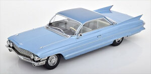ミニカー 1/18 KKS 1962 キャデラック デビル ブルーメタ色   Cadillac Series 62 Coupe DeVille 1961【予約商品】