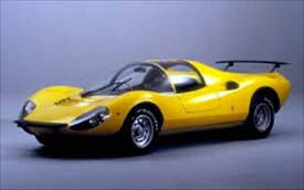 ミニカー　1/18　フェラーリ　ディーノ　206S　サーキットの狼　黄色　FERRARI DINO 206S COMPETIZIONE PININFARINA 1967　【限定予約商品】