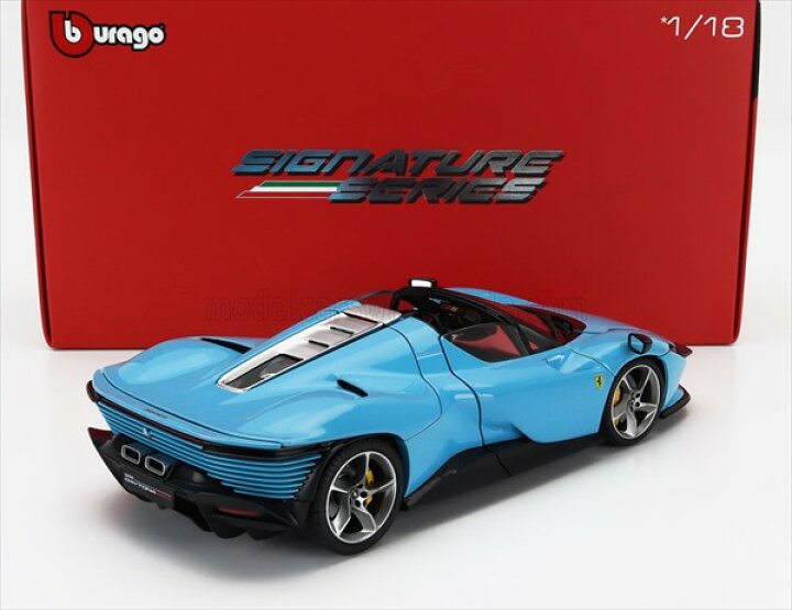 楽天市場】フェラーリ ミニカー ブラゴ 1/18 Ferrari 2022 水色 NEW 
