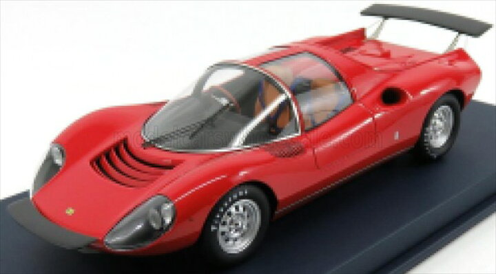 楽天市場】ミニカー 1/18 フェラーリ ディーノ 206S 赤色 FERRARI DINO 