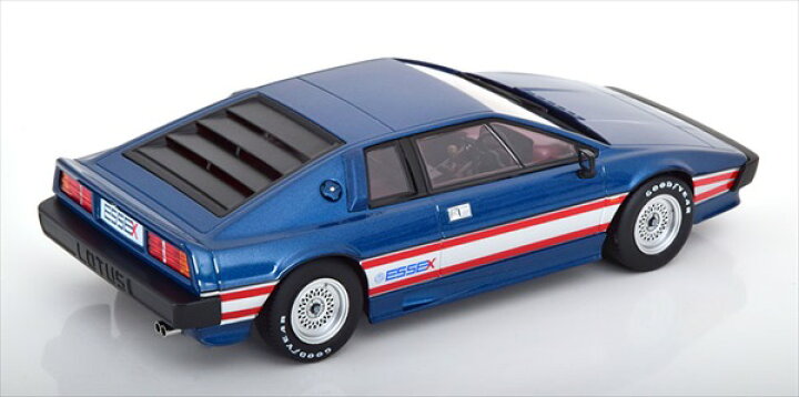 楽天市場】ミニカー 1/18 ロータス エスプリ ターボ 1981 ブルー色 