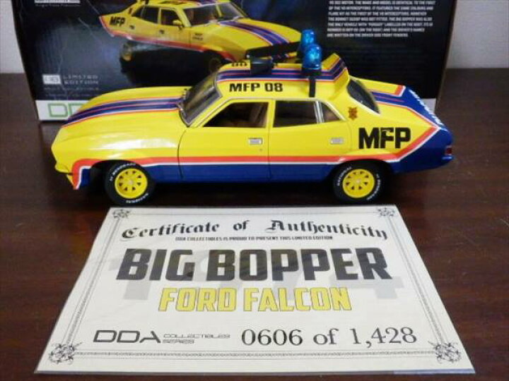 楽天市場】ミニカー 1/18 マッドマックス インターセプター BIGBOPPER 