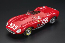 ミニカー　フェラーリ　1/18　映画「フェラーリ」1957　フェラーリ 315S　スパイダー　ミッレミリア　＃535　赤色　 FERRARI 335S SPIDER N 534 MILLE MIGLIA 1957 PHIL COLLINS - LOUIS KLEMENTASKI　限定予約商品