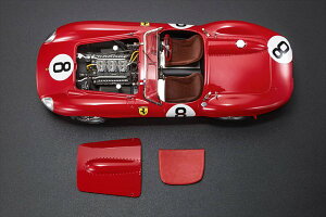 ~jJ[@tF[@1/18@futF[v1957@tF[ 315S@XpC_[@}@8@ԐF@ FERRARI 315S SPIDER TEAM SCUDERIA FERRARI N 8 24h LE MANS 1957@\񏤕i