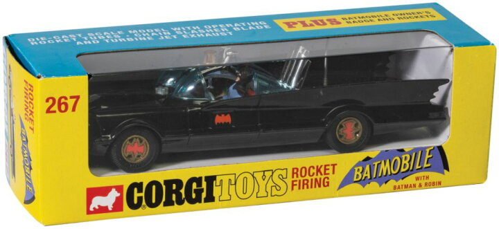 楽天市場】ミニカー 1/46 1966年 バットマン TVシリーズ バット 