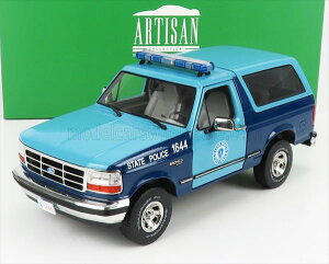 ~jJ[@1/18@GL@1996@tH[hEuR@}T[`[ZbcpgJ[@F@FORD USA - BRONCO XLT MASSACHUSETTS STATE POLICE 1996 y\񏤕izN~jJ[