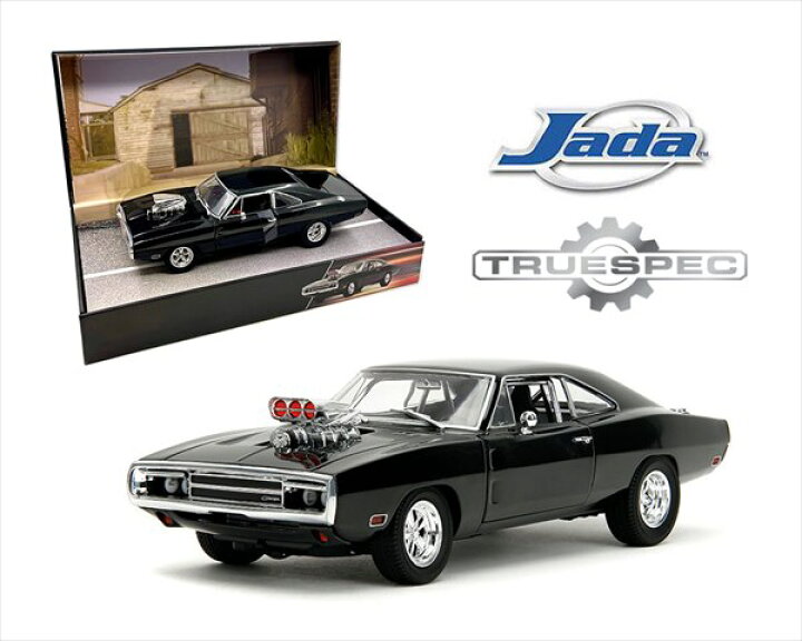 楽天市場】ミニカー 1/24 ワイルドスピード 1970 ダッジチャージャー 