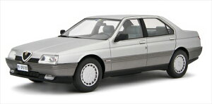 ミニカー アルファロメオ アルファ164 2.0 ツインスパーク 1987 銀色  1/18 Alfa Romeo 164 2.0 Twin Spark 1987 LRM  予約商品