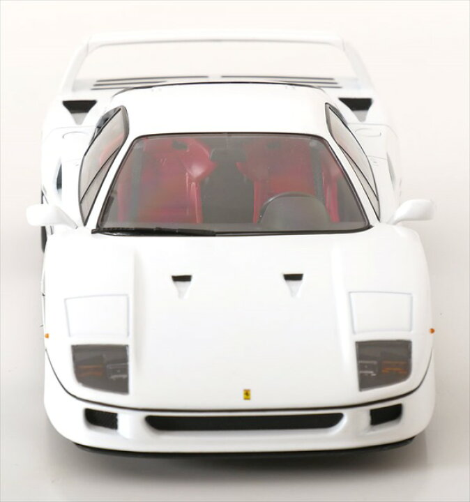 楽天市場】1/18 フェラーリ ミニカー フェラーリ F40 白色 Ferrari F40 