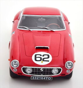 1/18@tF[ ~jJ[@tF[ 250GT@62@ԐF@Ferrari 250 GT SWB Competizione Winner Monza 1960@KKS@\񏤕i