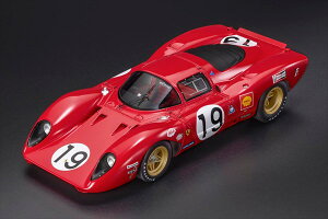 ~jJ[@tF[@1/18@futF[v1969@tF[ 312P@19@}@ԐF@ FERRARI - 312P 3.0L V12 COUPE TEAM SEFAC N 19 24h LE MANS 1969 CHRIS AMON ? PETER SCHETTY@\񏤕i