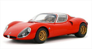 ~jJ[@1/18@1967@At@I 33 Xg_[@vg^Cv@ԐF@Alfa Romeo 33 Coupe Stradale 1967 Primo Prototipo Autodelta@\񏤕i