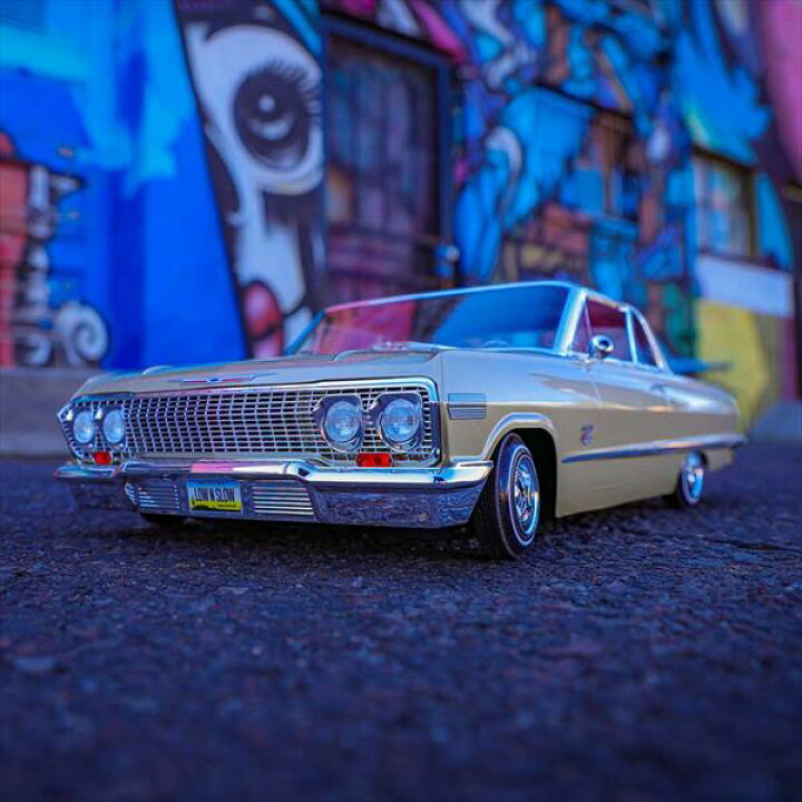 楽天市場】ラジコン 1/10 ローライダー インパラ 1963 メタリック 