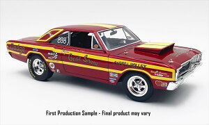 ~jJ[@1/18@ACME@1968@_bWE_[g@XgbNJ[@NASCAR@bh^F@Aԁ@ DODGE - DART SUPER STOCK GENE SNOW N 898 RACING 1968 @i@\񏤕i