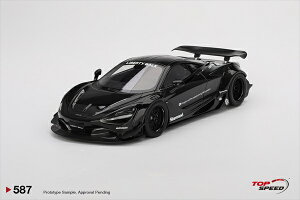 ~jJ[@1/18@}N[ 720S LBWorks@F@ʌ胂fI1/18 2024 McLaren 720S LBWorks Black TAS Car Model y\񏤕iz