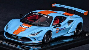 ~jJ[@1/18@tF[ ~jJ[@tF[ @F8@GULFKtF@VIP Scale Model Ferrari F8 Liberty Walk y\񏤕iz