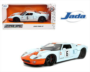 �~�j�J�[�@1/24�@2005�@�t�H�[�h�@GT40�@GULF�@��6�@�@2005 Ford GT #6�@JadaTOYS�y�\�񏤕i�z
