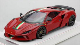 フェラーリ ミニカー　1/18　フェラーリ F8 ノビテック　赤白緑色　Ferrari F8 Novitec【限定特別モデル予約商品】