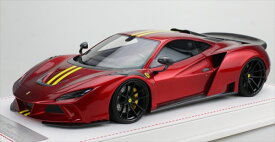 フェラーリ ミニカー　1/18　フェラーリ F8 ノビテック　赤メタリック色　Ferrari F8 Novitec【限定特別モデル予約商品】