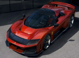 1/18　フェラーリ ミニカー　フェラーリ F80　2024 メタリックレッド色　ブラゴ　BBURAGO signature　FERRARI F80 2024 　　限定予約商品