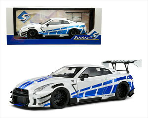 ~jJ[@1/18@Y@GTR@R35@LBWORKS@2024@/F@2024 Nissan GT-R (R35) with Liberty Walk Body Kit 2.0 @Solidoyʌ\񏤕iz