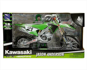 ~jJ[ 1/6 JTL@oCN@Kawasaki KX450SR #21 Factory Race Team ? Jason Anderson @NEWRAYy\񏤕iz