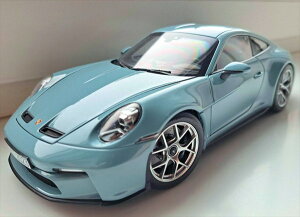 ~jJ[@1/12TCY@|VF@911@992@S/T@}CZu[F@PORSCHE - 911 992 S/T COUPE 2023 - MEISSEN BLUE @NOREVyʌiz